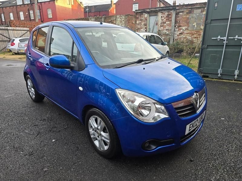 Used Vauxhall Agila 94 HP (69 kW) 2012 Blue MPV