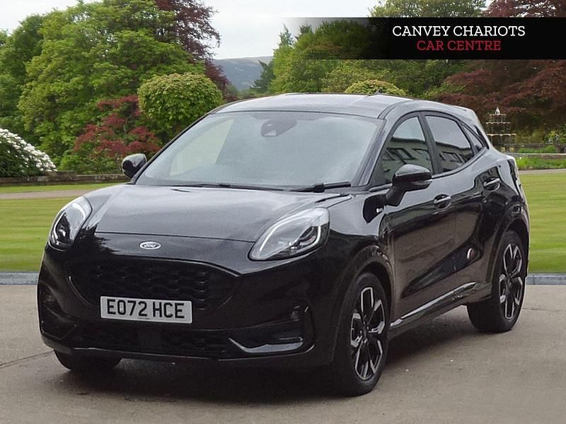 Usado Ford Puma ST-Line X 2022 Negro Utilitario