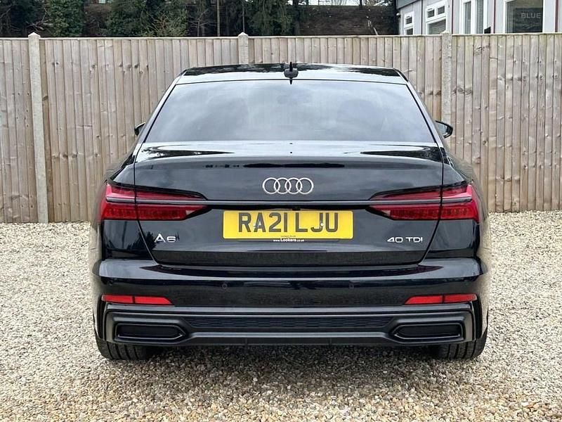 Used Audi A6 Black Edition 204 HP (150 kW) 2021 Black Sedan