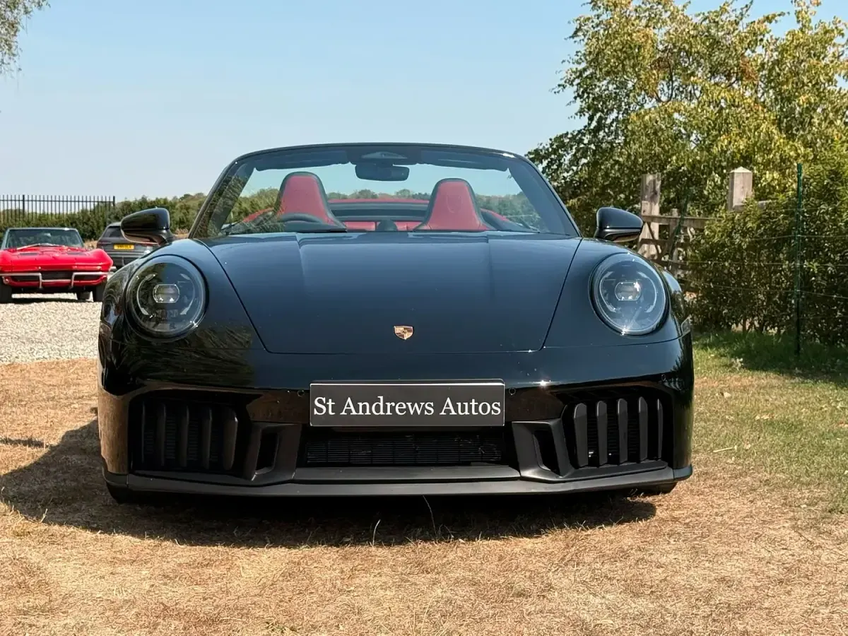 New Porsche 992 2026 Black Cabriolet