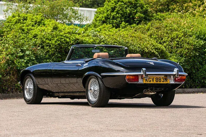 Used Jaguar E-Type S 1974 Black Cabriolet
