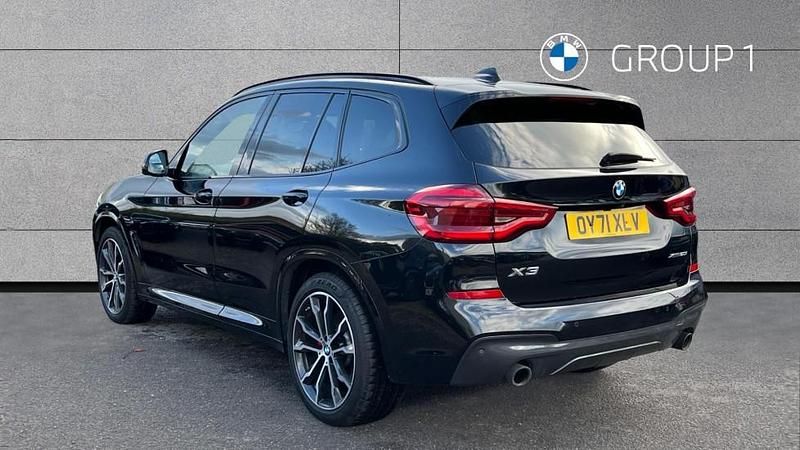 Used BMW X3 M Sport 181 HP (133 kW) 2021 Black SUV