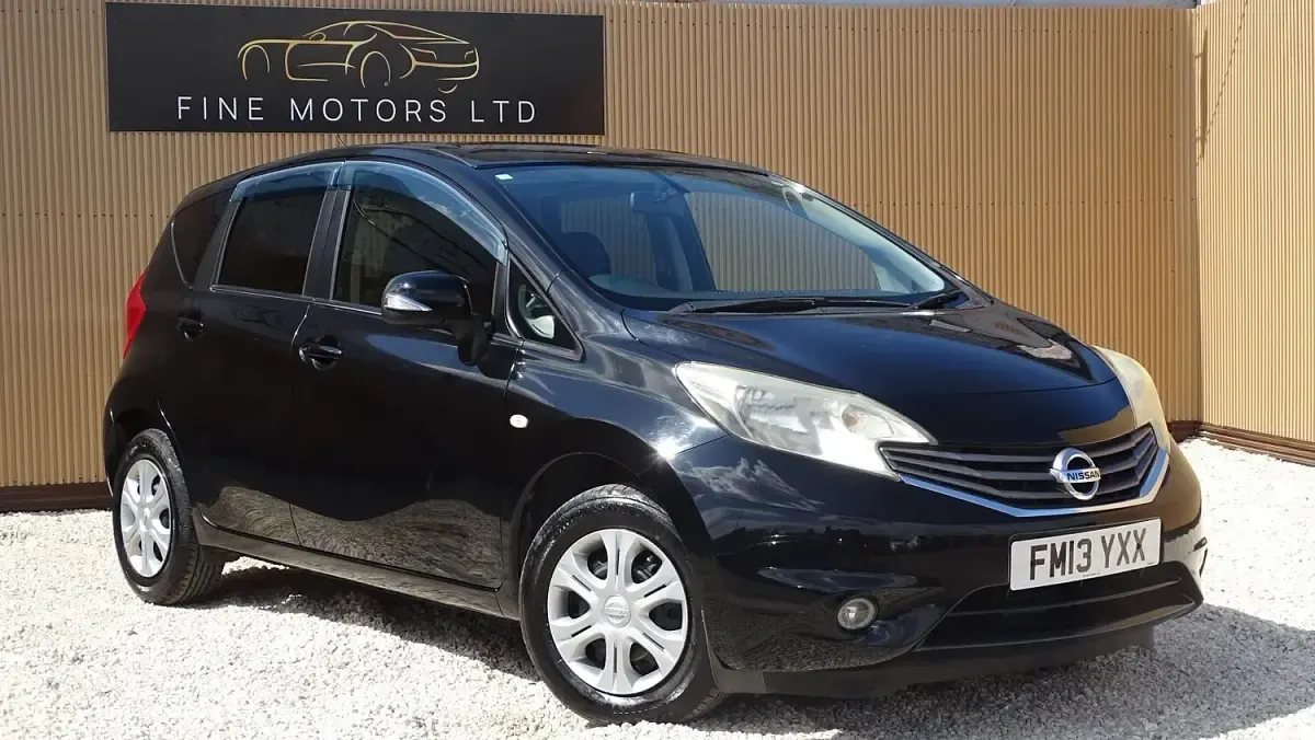 Used Nissan Note Acenta Premium 98 HP (72 kW) 2013 Black Hatchback