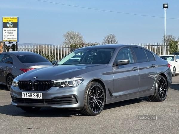 Used BMW 520 2020 Blue Sedan