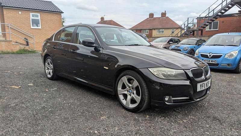 Black Used 2011 BMW 320 Exclusive Sedan | £2,999 (Fair price) - Image 1/4