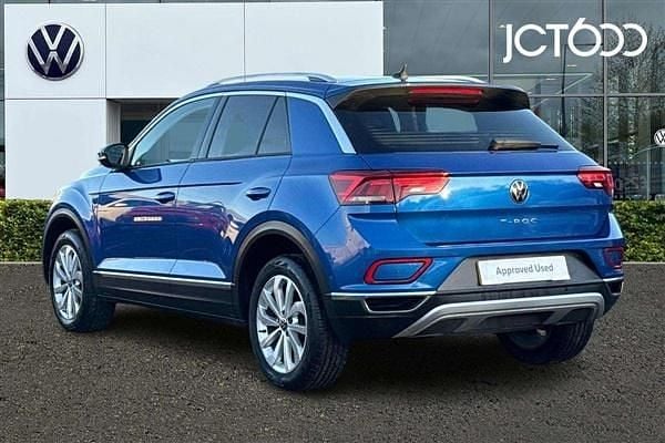 Used VW T-Roc Style 150 HP (110 kW) 2024 Blue SUV