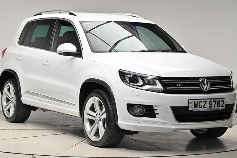 White Used 2015 VW Tiguan R-line SUV | £12,280 (Fair price) - Image 1/1