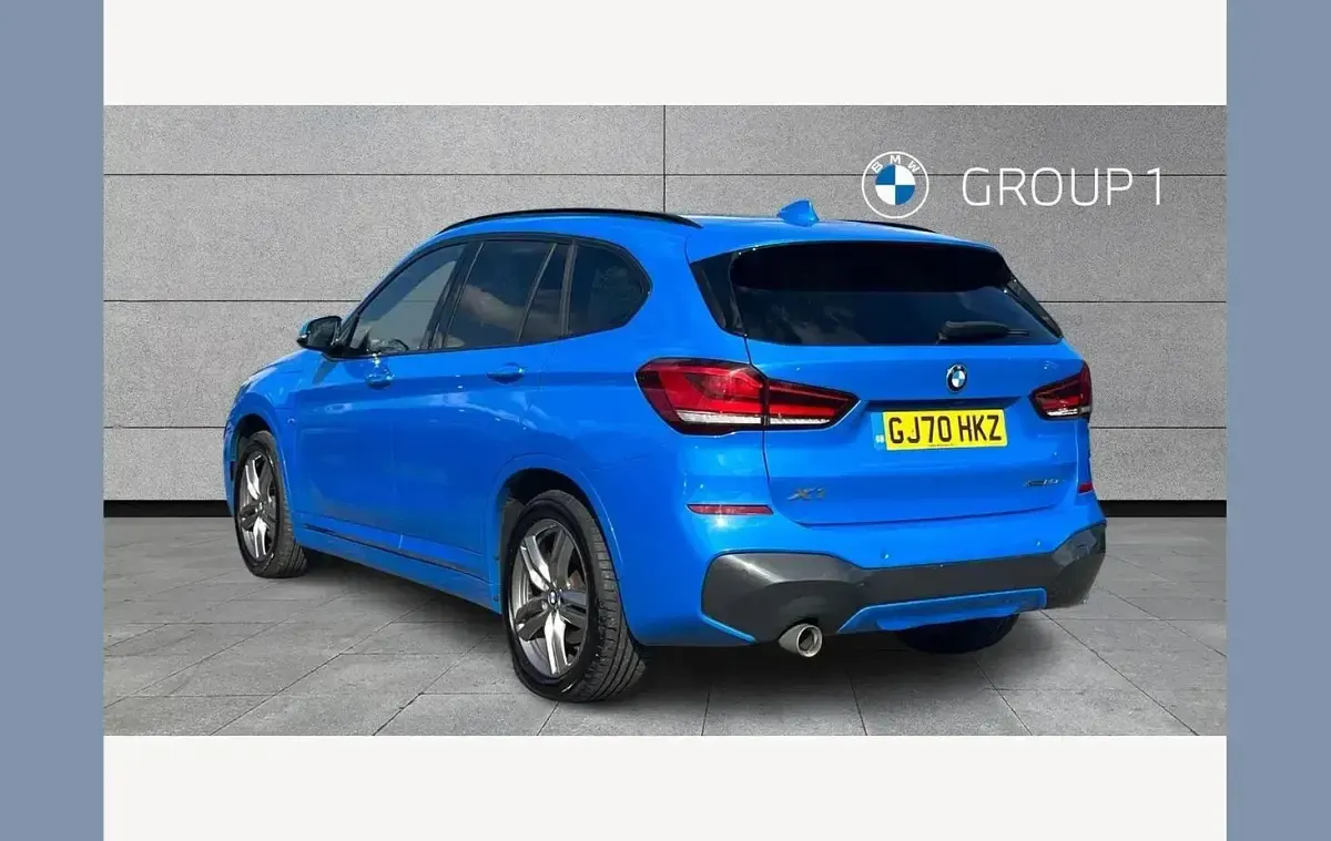 Used BMW X1 M Sport 217 HP (159 kW) 2020 Blue SUV