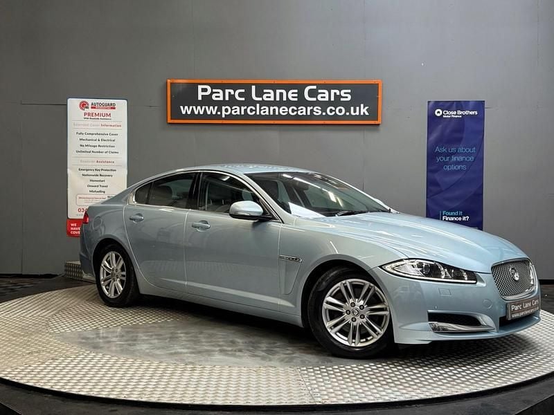 Blue Used 2012 Jaguar XF Luxury Sedan | £5,499 (Fair price) - Image 1/4