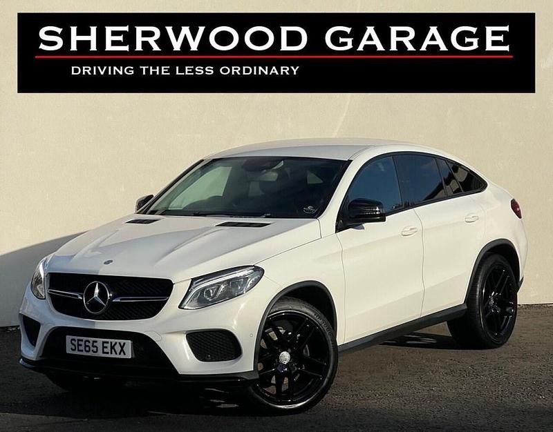 White Used 2016 Mercedes GLE350 AMG line Coupe | £23,490 (Fair price) - Image 1/4