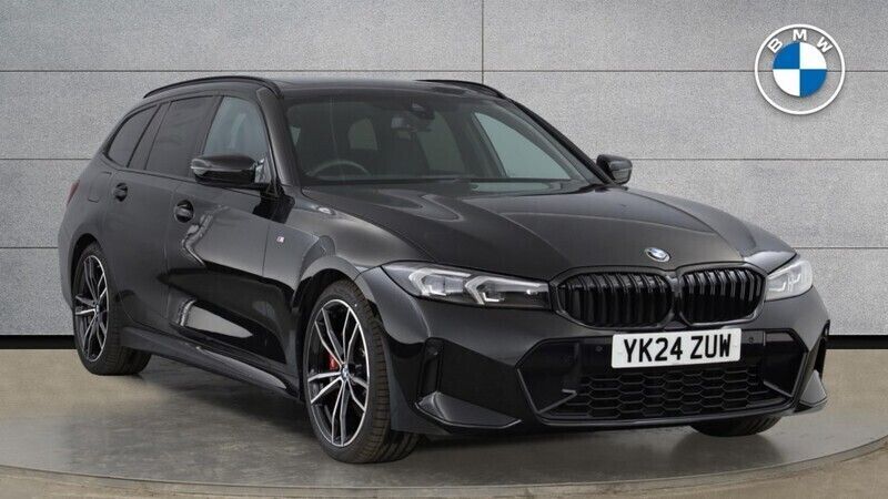 Black Used 2024 BMW 320 M Sport Estate | £40,950 - Image 1/4