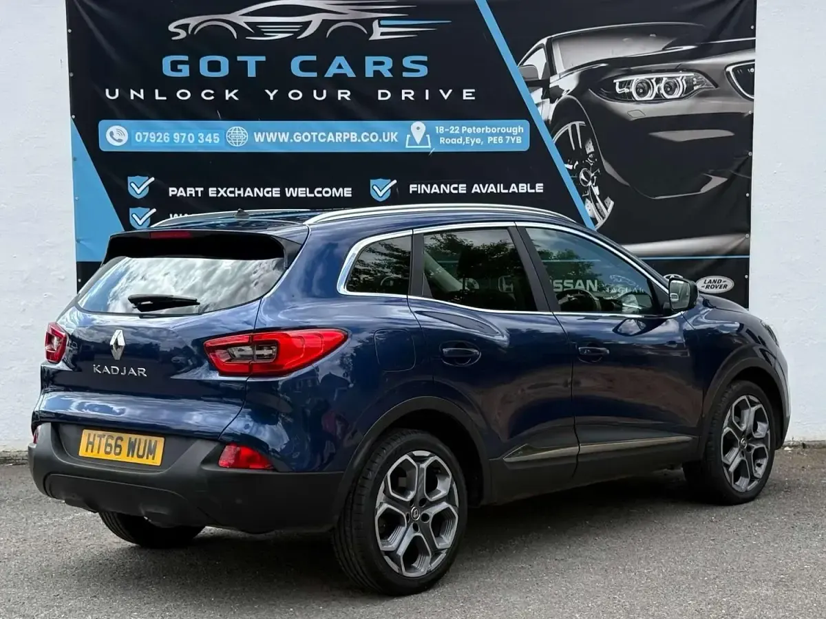 Used Renault Kadjar Dynamique 130 HP (95 kW) 2017 Blue SUV