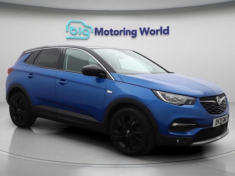 Blue Used 2021 Vauxhall Grandland X SRi SUV | £12,862 (Fair price) - Image 1/4