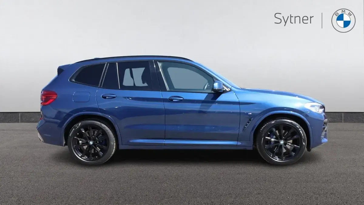 Used BMW X3 M Sport 187 HP (137 kW) 2020 Blue SUV