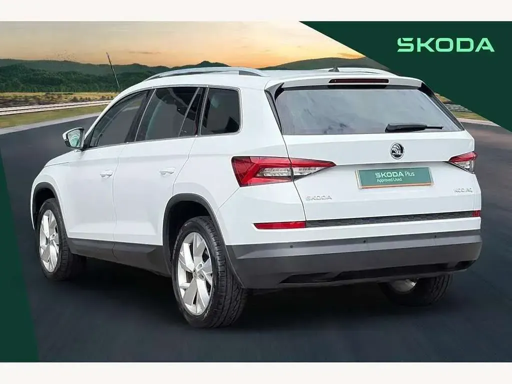 Used Skoda Kodiaq 150 HP (110 kW) 2018 White SUV