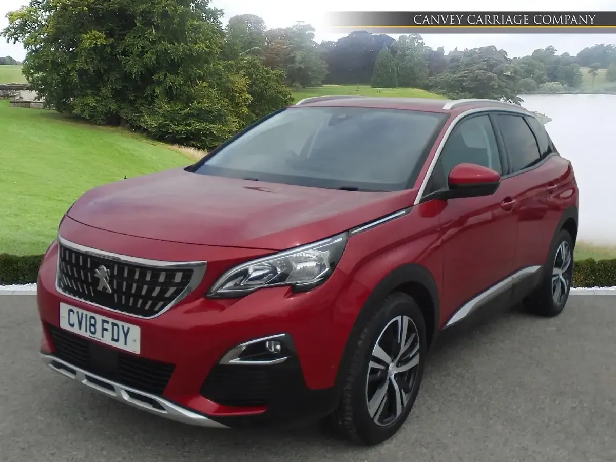Used Peugeot 3008 Allure 130 HP (95 kW) 2018 Red SUV