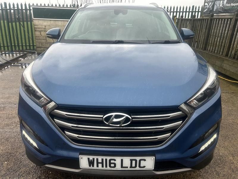 Used Hyundai Tucson Premium 2016 Blue SUV