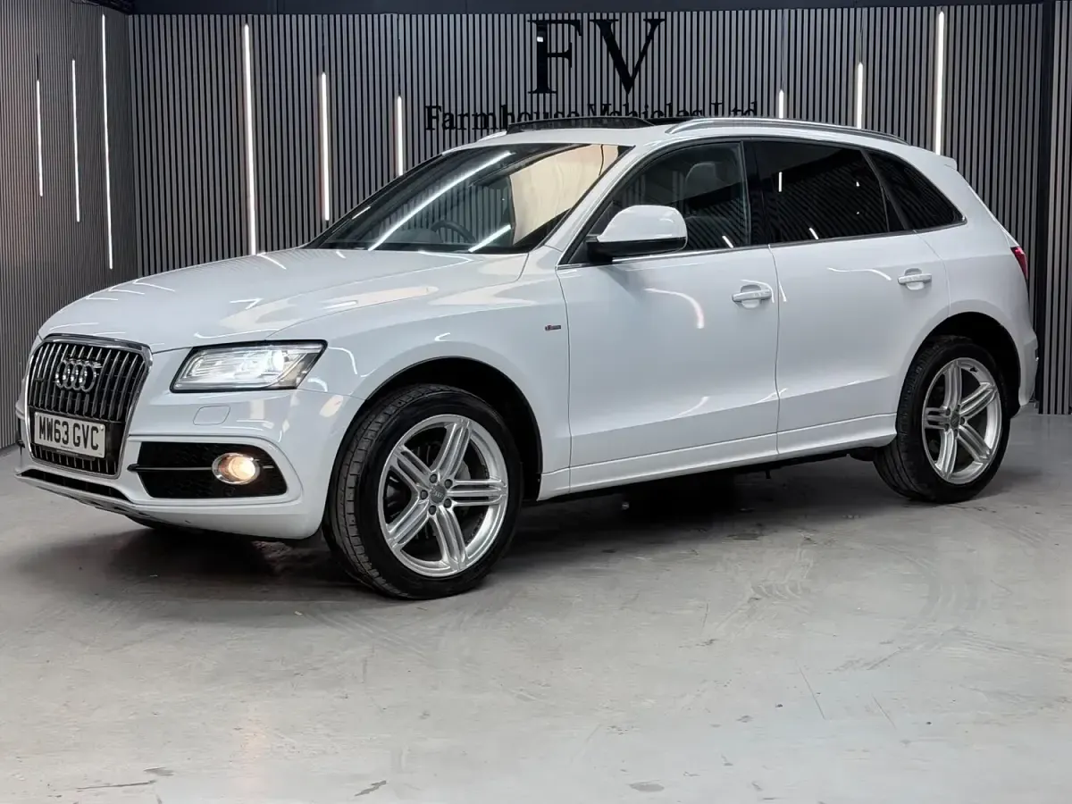 Used Audi Q5 S-line plus 2014 White SUV
