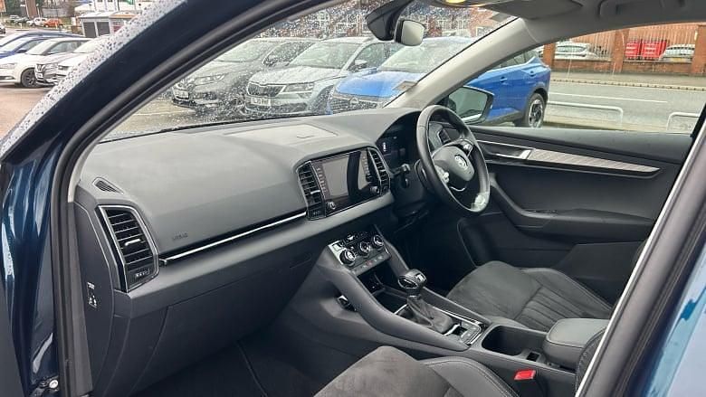 Used Skoda Karoq SE L 150 HP (110 kW) 2023 Blue SUV