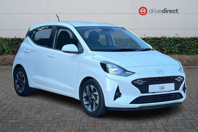 White New 2025 Hyundai i10 Advanced Hatchback | £14,356 (Fair price) - Image 1/4