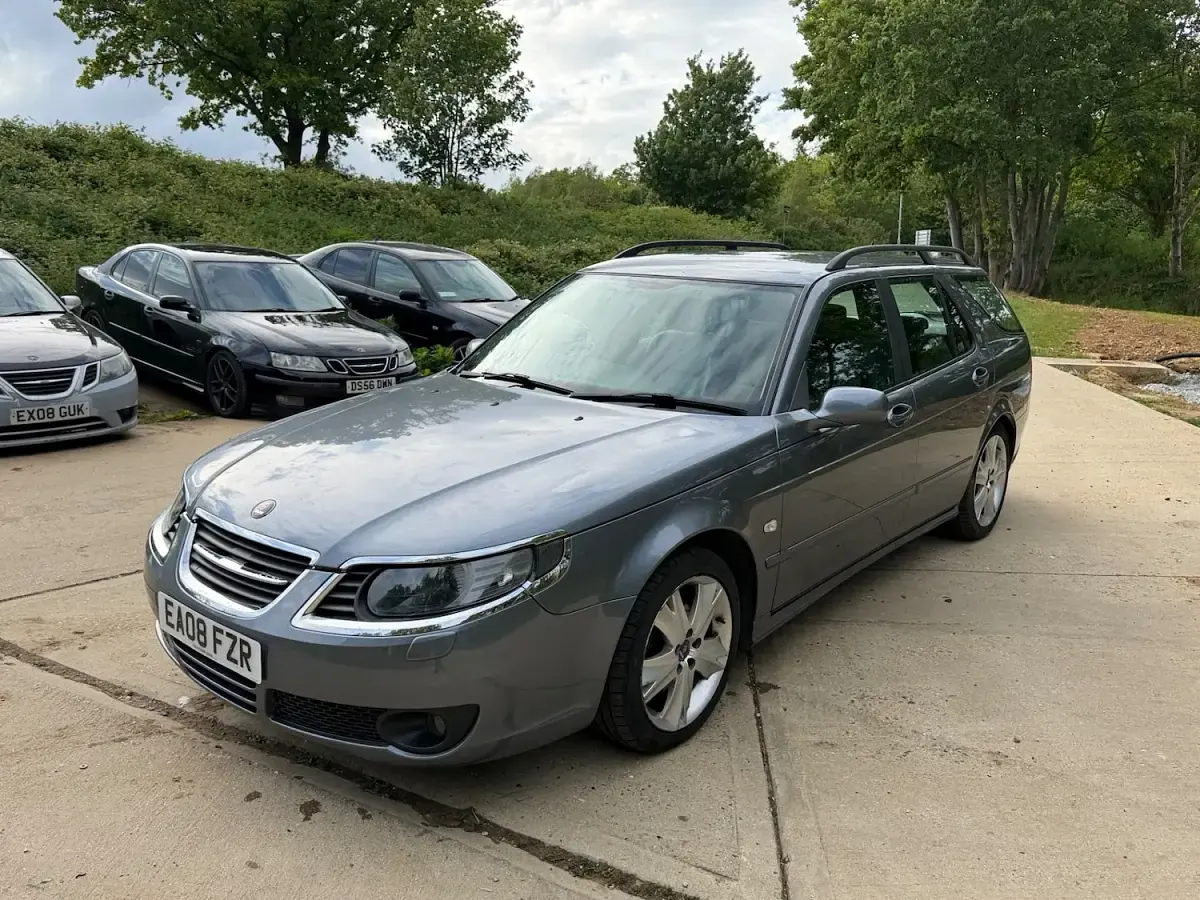 Used Saab 9-5 150 HP (110 kW) 2008 Grey Estate
