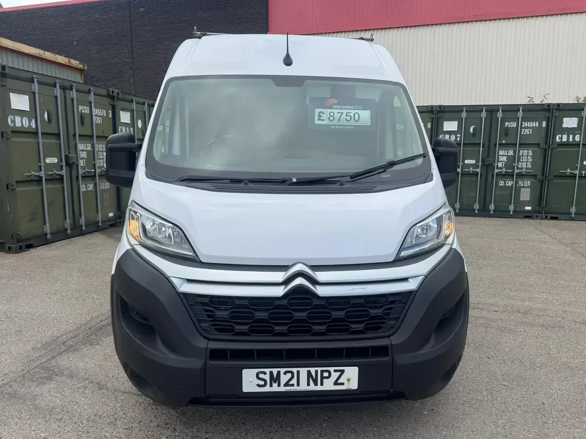 Used Citroën Relay 140 HP (102 kW) 2021 White Van