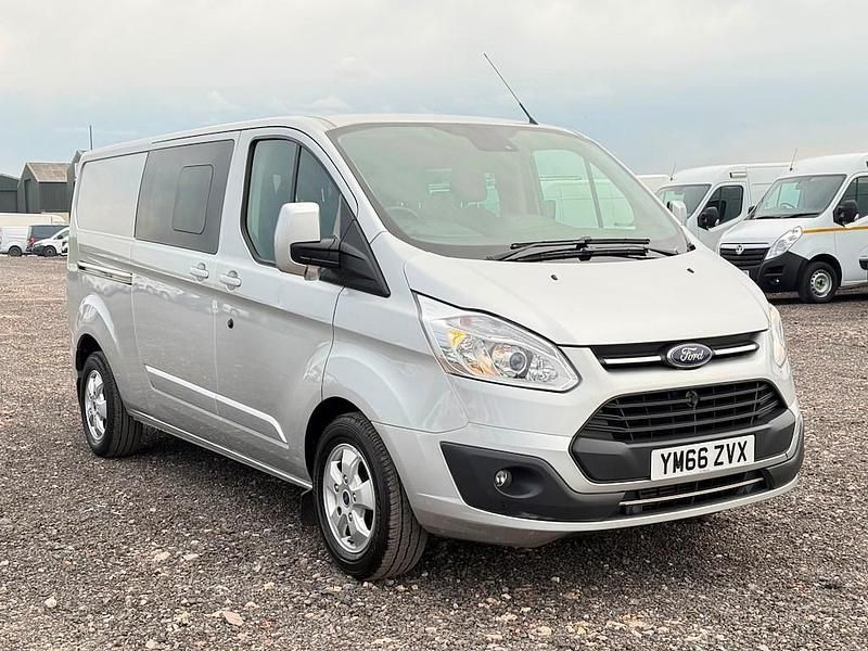 Silver Used 2017 Ford Transit Custom Limited Van | £12,275 (A bit pricey) - Image 1/3
