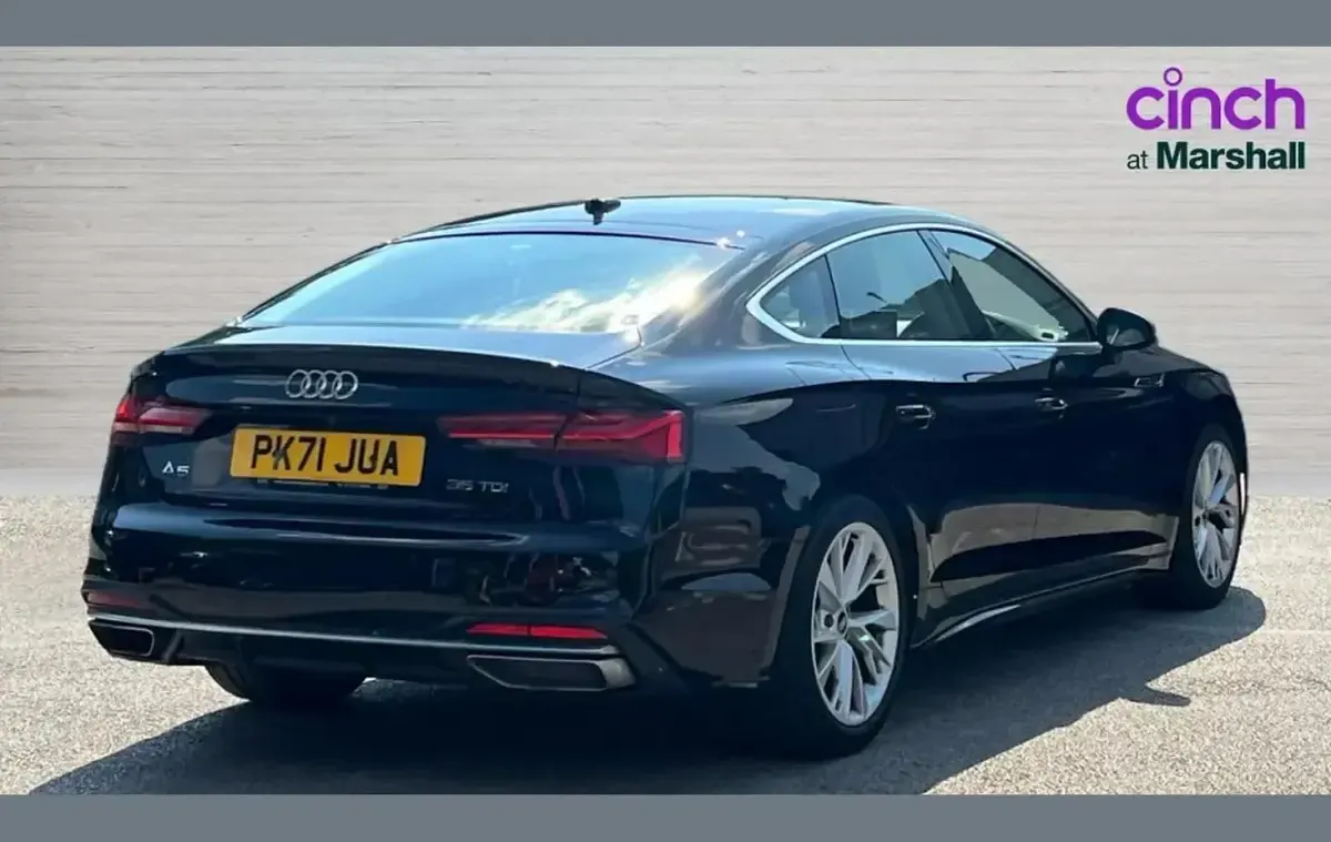 Used Audi A5 Sport 161 HP (118 kW) 2021 Black Coupe