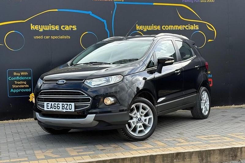 Used Ford Ecosport Titanium 125 HP (91 kW) 2016 Black SUV