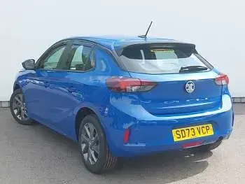 Used Vauxhall Corsa Design Edition 75 HP (55 kW) 2023 Blue Hatchback