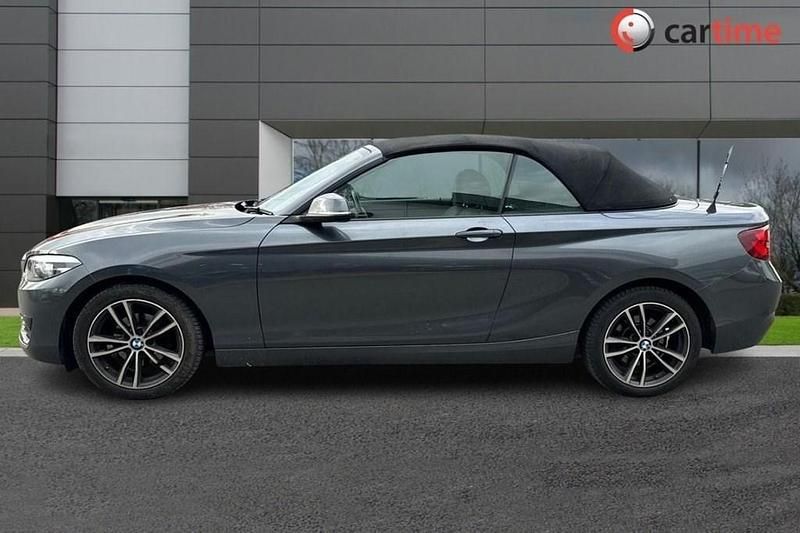 Used BMW 218 Sport Line 150 HP (110 kW) 2020 Grey Cabriolet