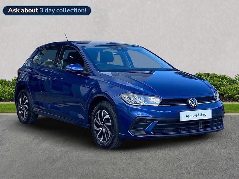 Blue Used 2024 VW Polo Life Hatchback | £18,459 (Fair price) - Image 1/4