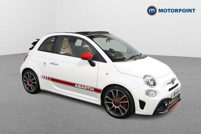 Used Abarth 595 Turismo 2020 White Cabriolet