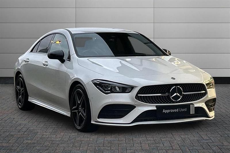 White Used 2023 Mercedes CLA220 Executive Sedan | £25,150 (Fair price) - Image 1/4