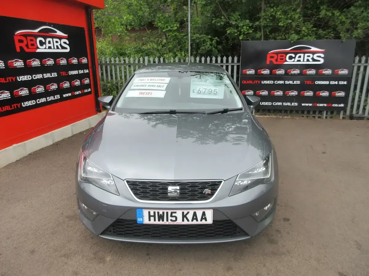 Used Seat Leon FR 184 HP (135 kW) 2015 Grey Hatchback