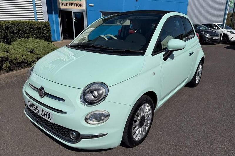 Used Fiat 500C Lounge 85 HP (62 kW) 2017 Cabriolet