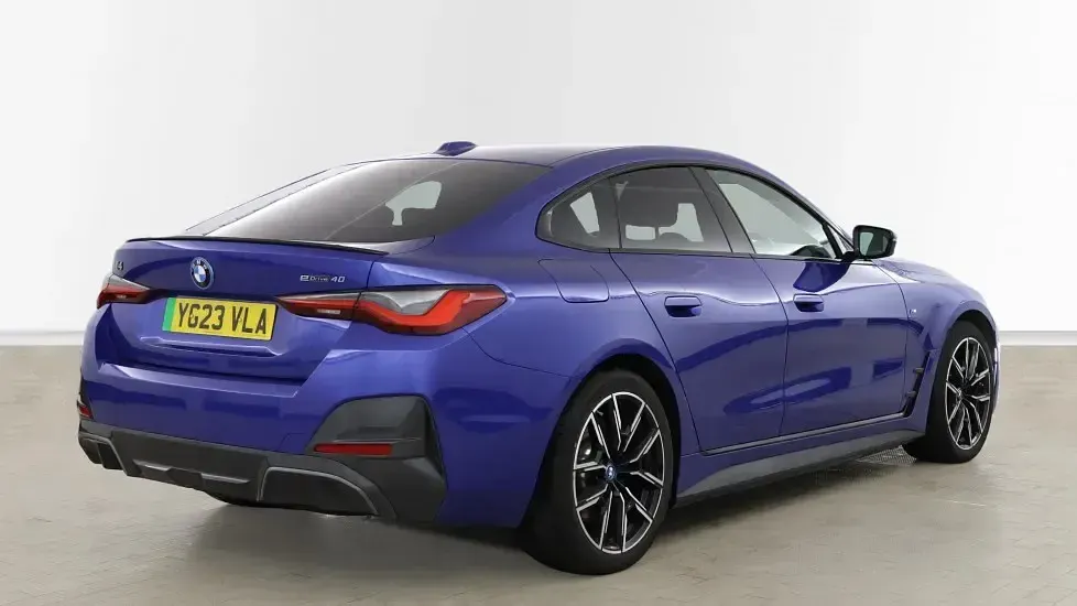 Used BMW i4 M Sport 246 kW (335 HP) 2023 Blue Sedan