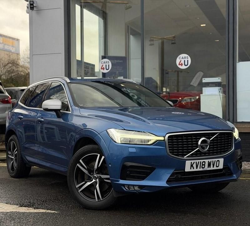 Used Volvo XC60 R-Design 190 HP (139 kW) 2018 Blue SUV