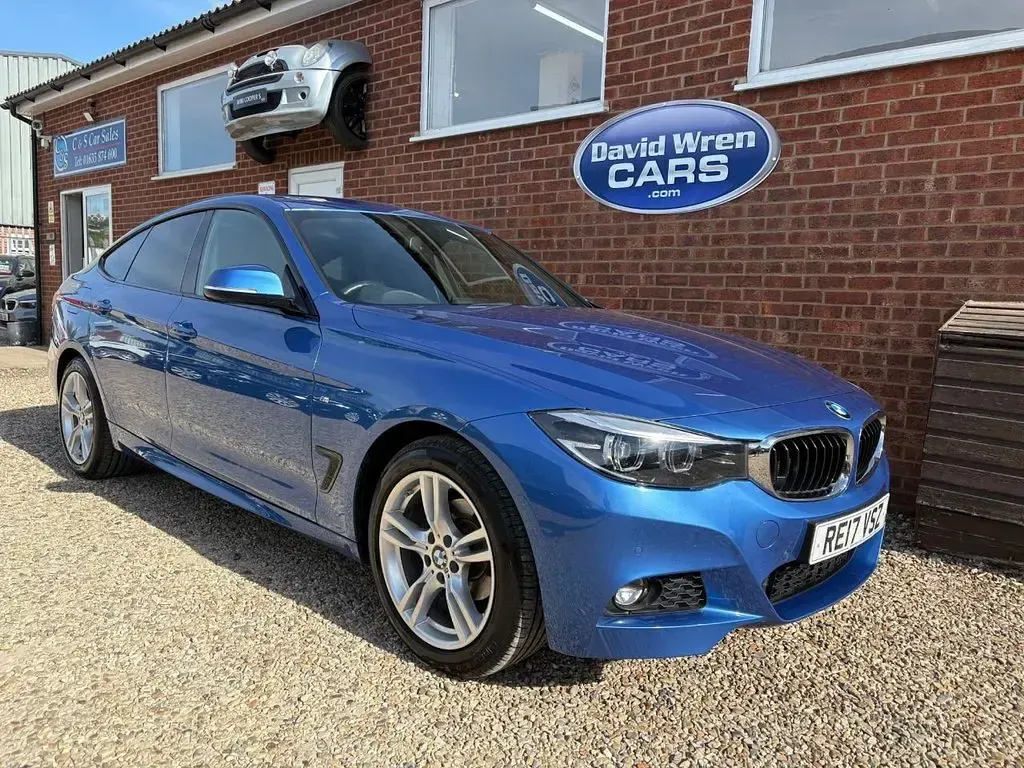 Used BMW 320 Gran Turismo M Sport 184 HP (135 kW) 2017 Blue Coupe