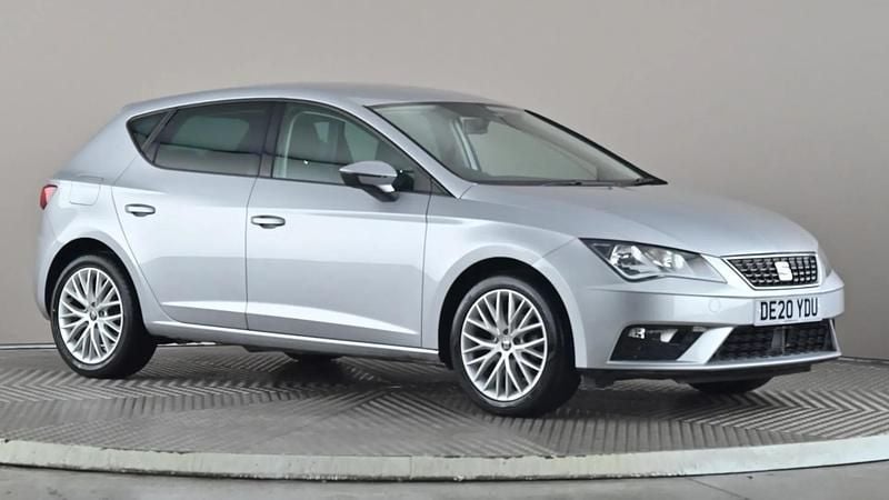 Silver Used 2020 Seat Leon SE Dynamic Hatchback | £10,998 (Good price) - Image 1/4