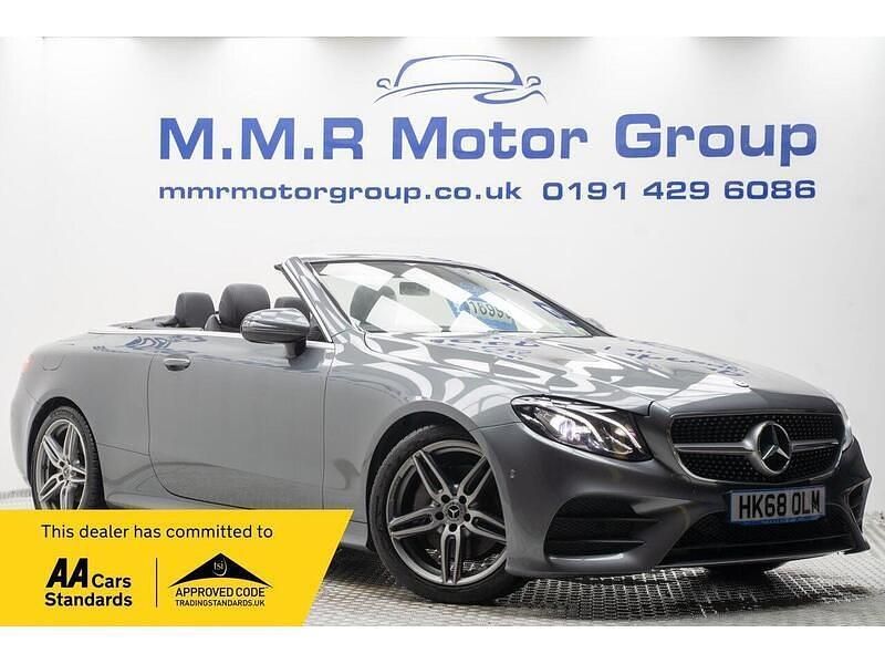 Grey Used 2018 Mercedes E220 AMG line Cabriolet | £16,990 (Fair price) - Image 1/4