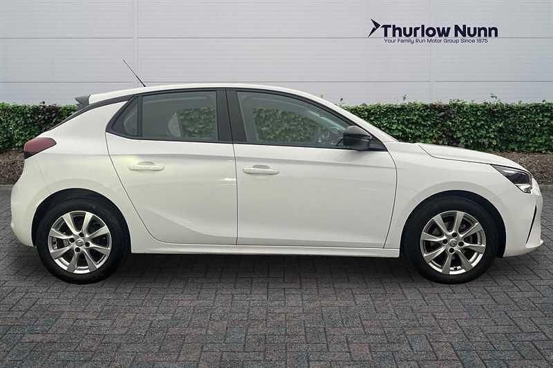 Used Vauxhall Corsa Edition 75 HP (55 kW) 2022 Jade white Hatchback