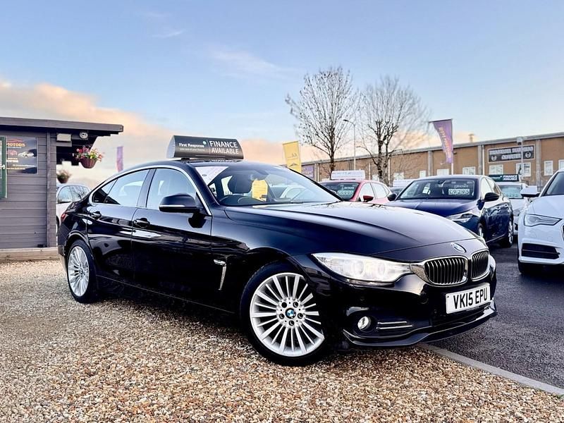 Black Used 2015 BMW 420 Luxury Line Coupe | £9,795 (Good price) - Image 1/3