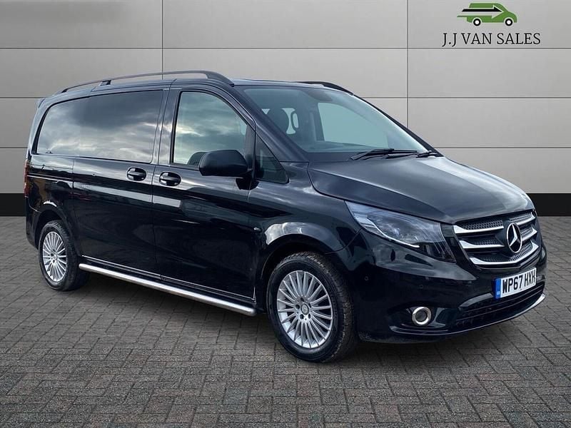 Black Used 2017 Mercedes Vito Van | £12,995 (Good price) - Image 1/4
