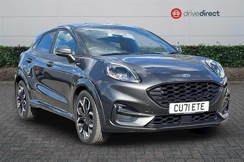 Grey Used 2021 Ford Puma Gen-E ST-Line X Hatchback | £14,390 (Fair price) - Image 1/4