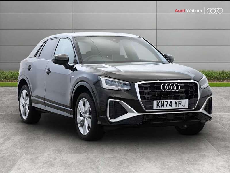 Black Used 2024 Audi Q2 S-Line SUV | £27,790 (Fair price) - Image 1/4