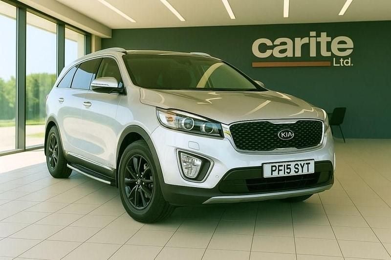 Silver Used 2015 Kia Sorento 3 SUV | £9,995 (Fair price) - Image 1/2