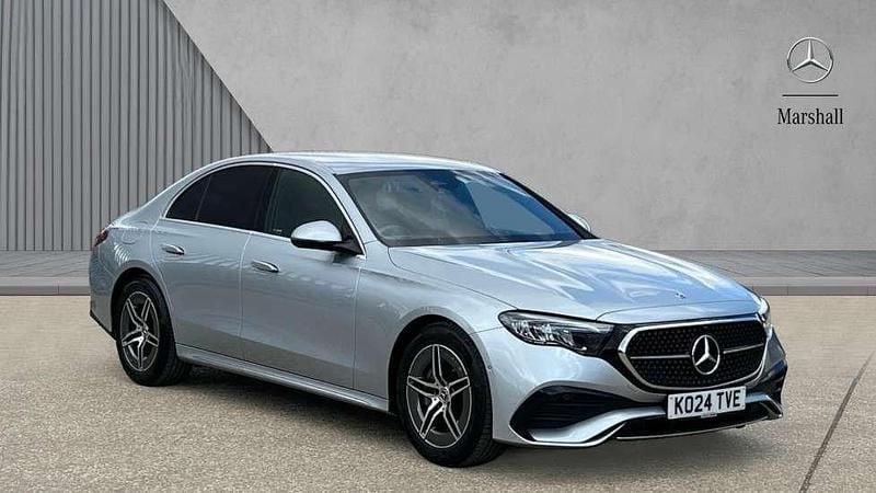 Silver Used 2024 Mercedes E200 AMG line Sedan | £39,517 - Image 1/4