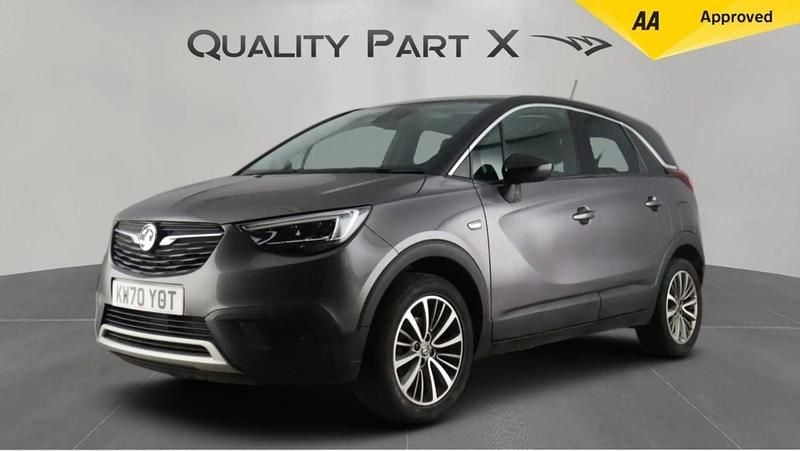 Used Vauxhall Crossland X SRi 110 HP (80 kW) 2021 Grey SUV