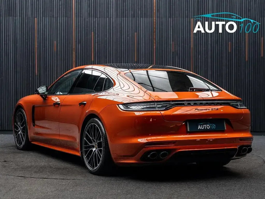 Used Porsche Panamera 2022 Orange Hatchback